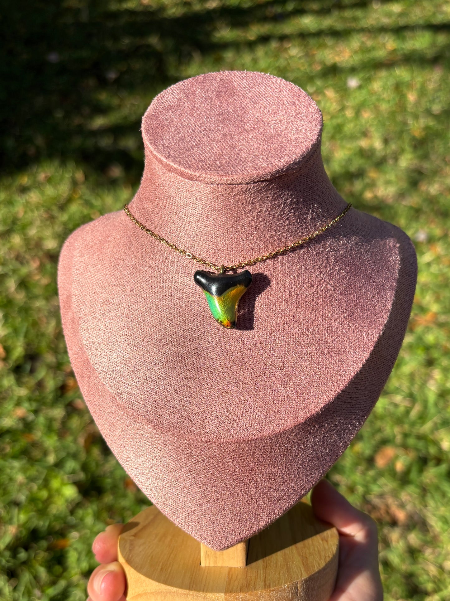 Mood Shark Tooth Necklace