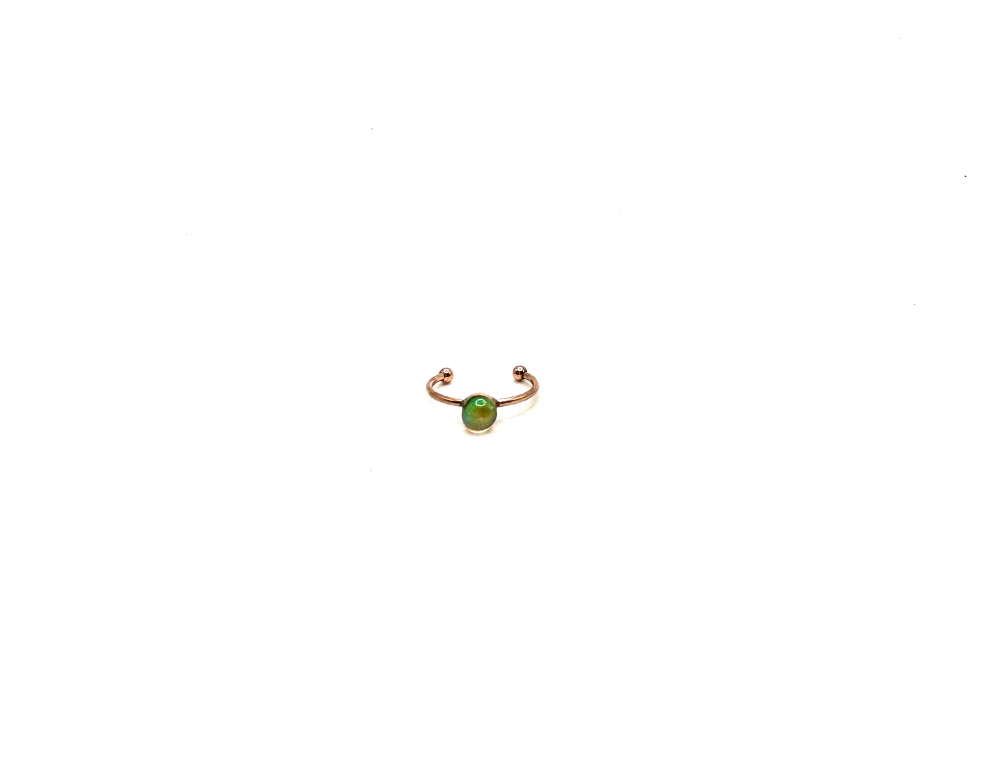 Rose Gold Mood Sea Glass™ Ring