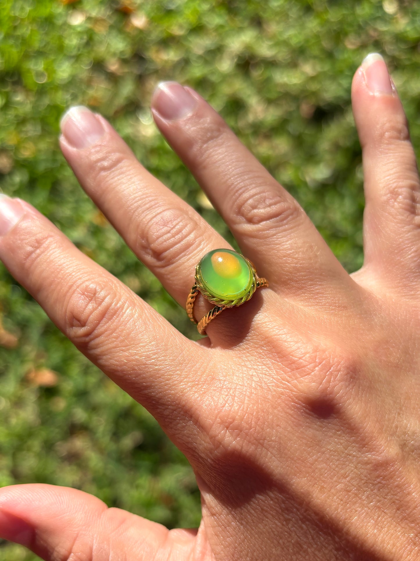 Jade Mood Ring