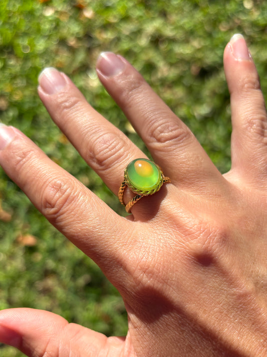 Jade Mood Ring