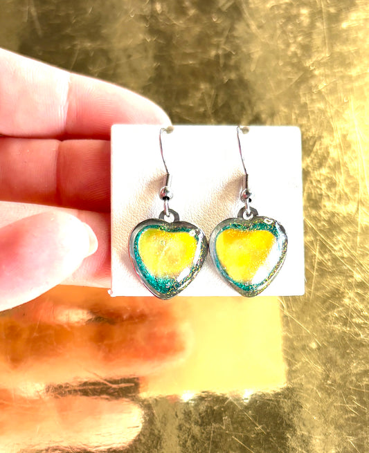 Mood Heart Earrings