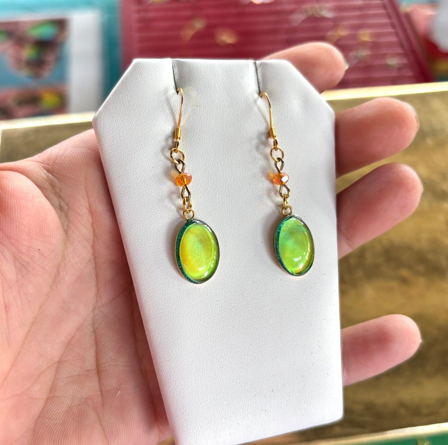 Oval Mood Earrings