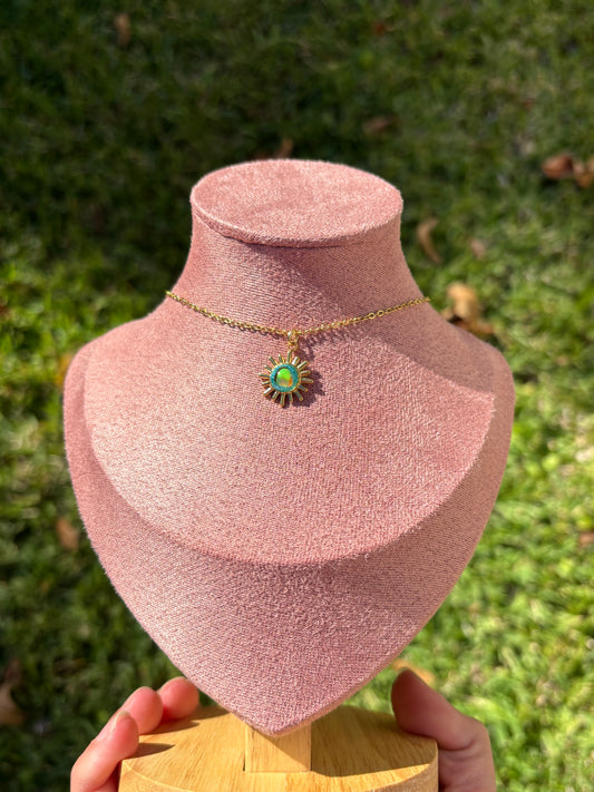 Mood Sea Glass™ Sun Pendant