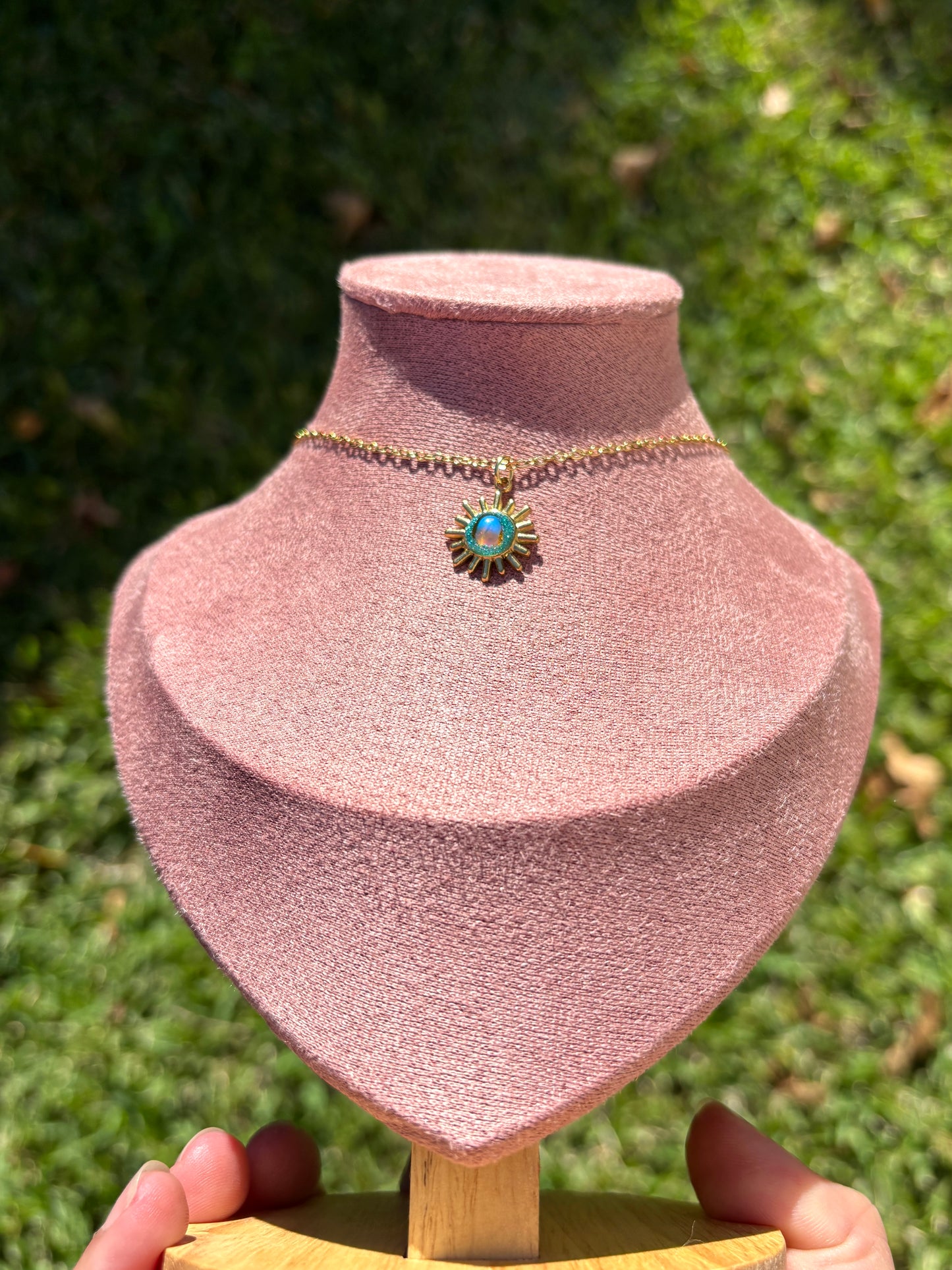 Mood Sea Glass™ Sun Pendant