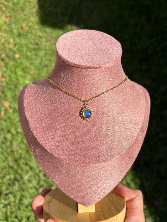 Mood Sea Glass™ Sun Necklace