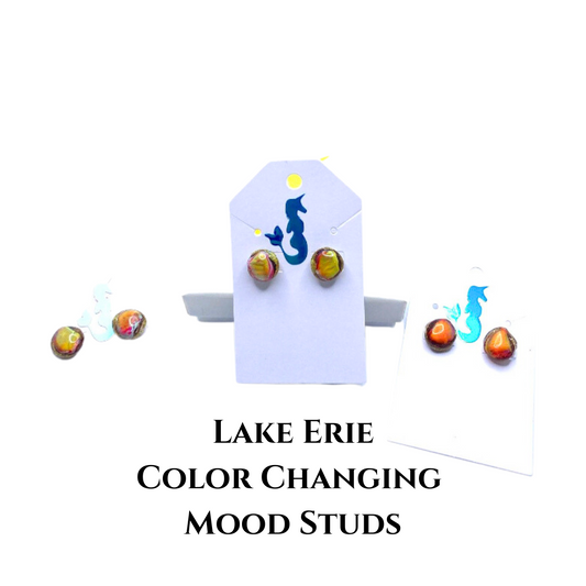 Mood Sea Glass™ Studs