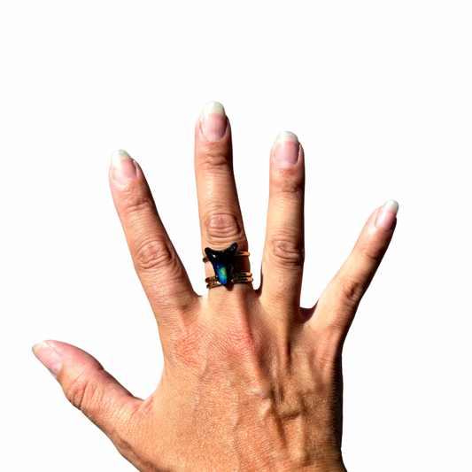 Mood Shark Tooth Ring