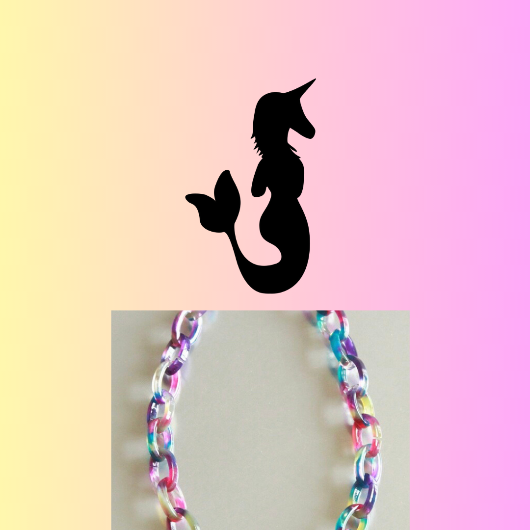 Mini Oval Acetate Bracelet