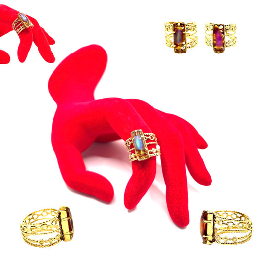 Color Changing Mood Sea Glass™ Ring